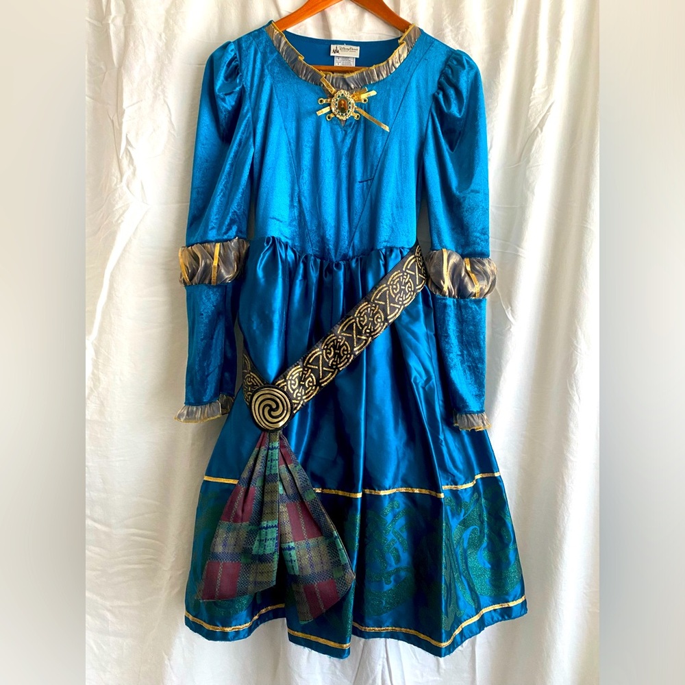 Disney Parks Merida Brave Dress Halloween Costume size Large